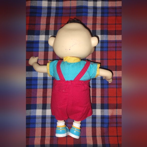 Vintage Rugrats Tommy Pickles "Milk and Munchies" Dirty Face 10" Plush 1999 - Picture 5 of 9